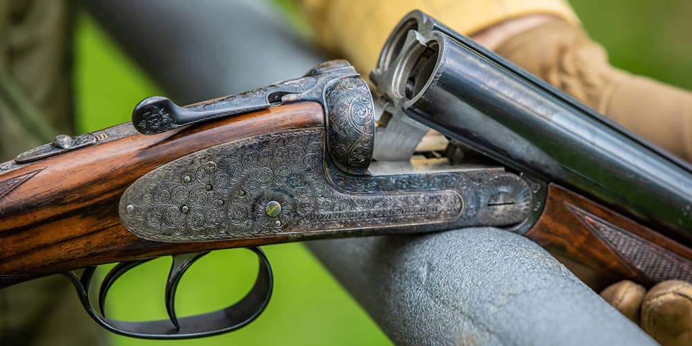 Shotgun being loaded